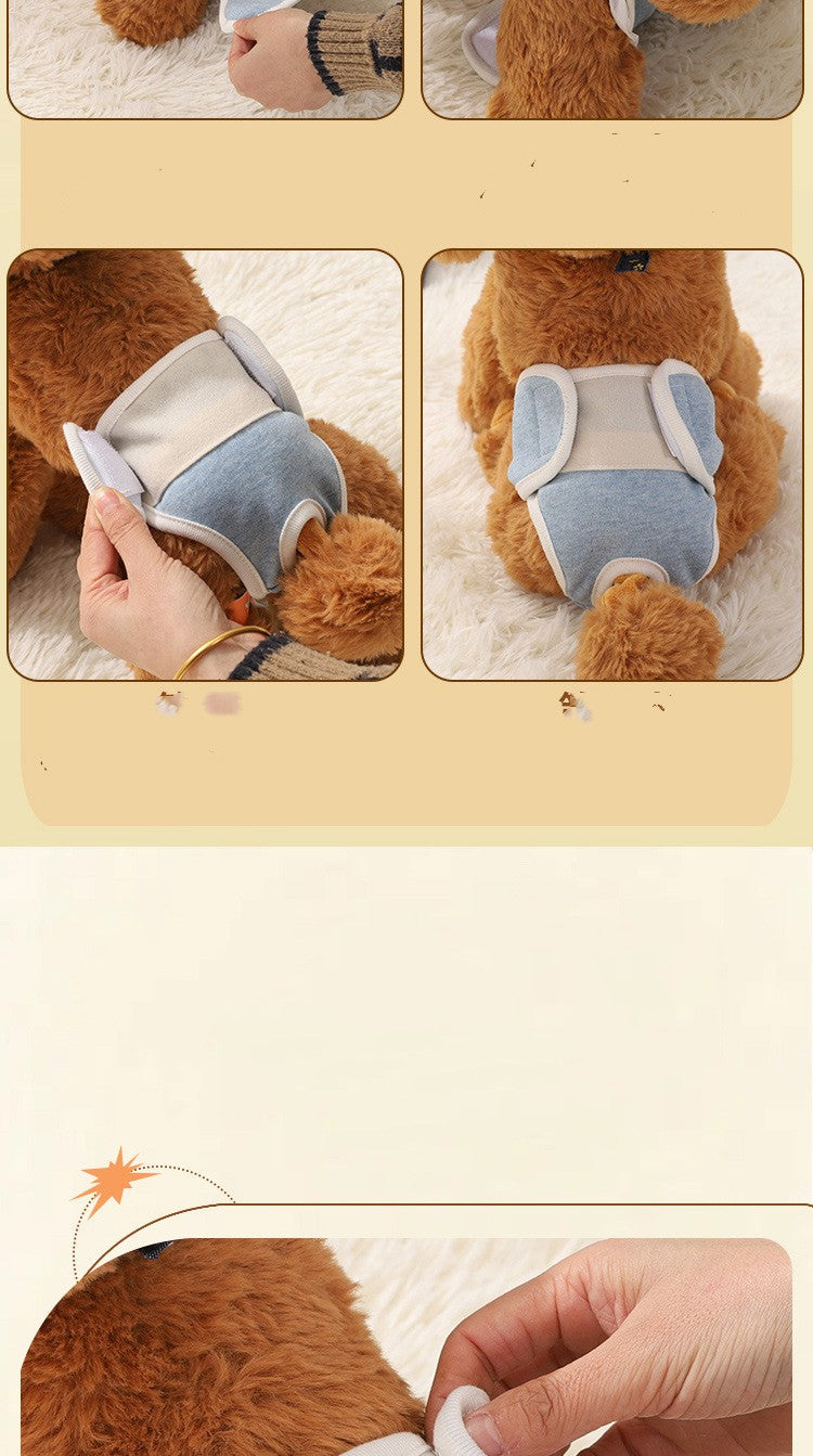 Breathable Cotton Dog Diapers – Comfortable Washable Pet Pants
