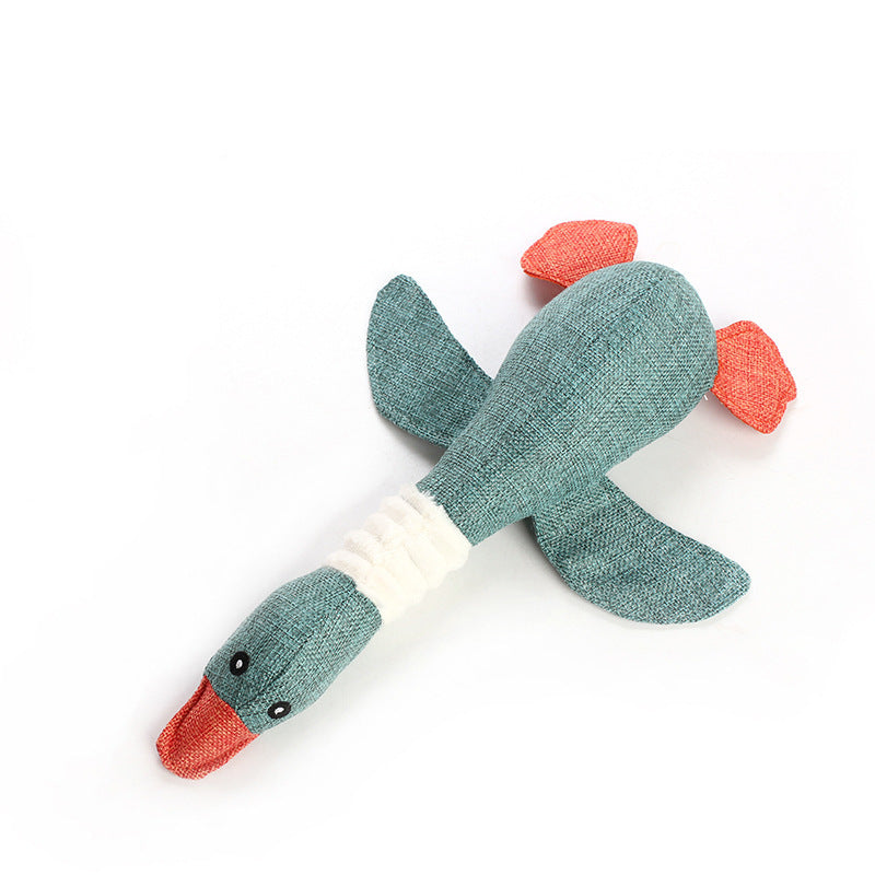 Squeaky Plush Dog Toy – Interactive Sound Puzzle Toy for Dogs