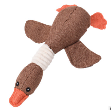Squeaky Plush Dog Toy – Interactive Sound Puzzle Toy for Dogs