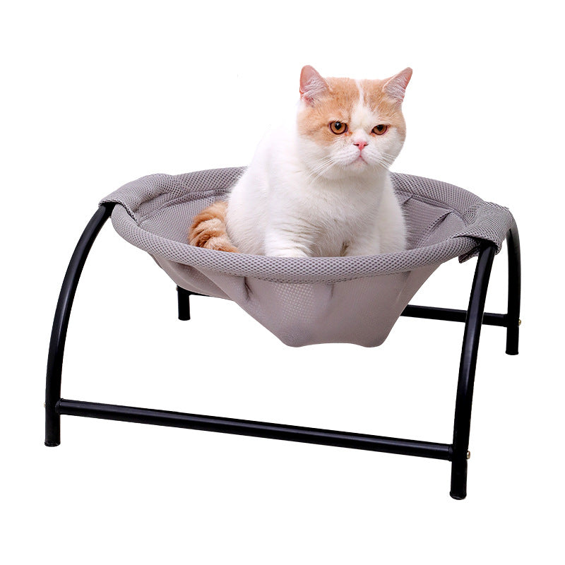 Elevated Pet Camping Bed – Portable Breathable Dog & Cat Hammock