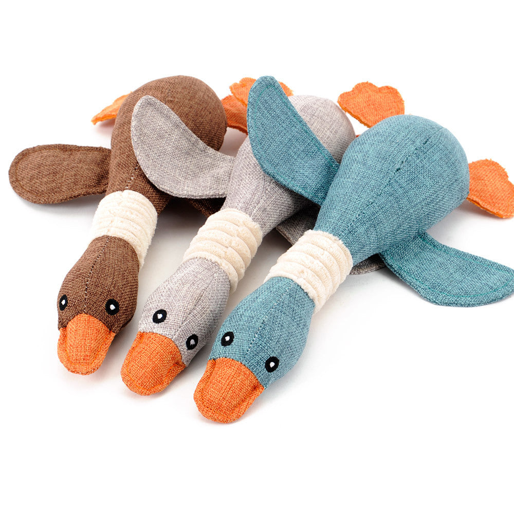 Squeaky Plush Dog Toy – Interactive Sound Puzzle Toy for Dogs