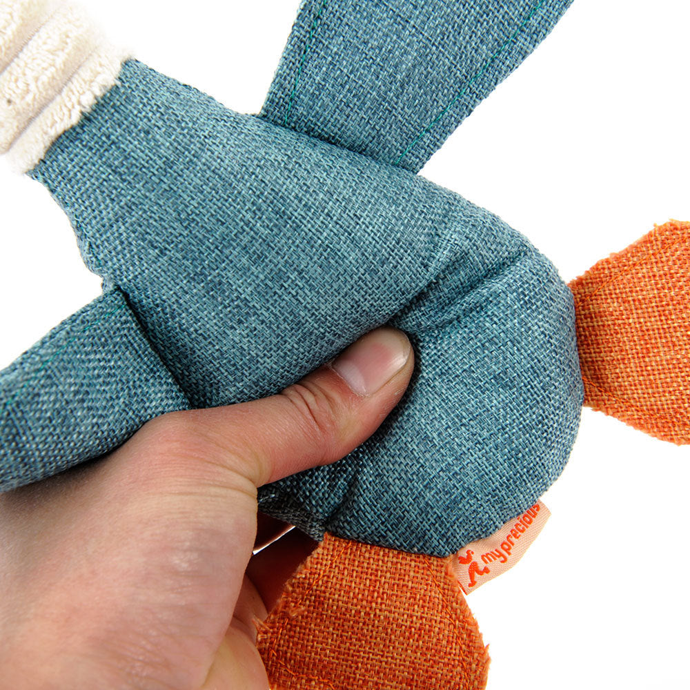 Squeaky Plush Dog Toy – Interactive Sound Puzzle Toy for Dogs