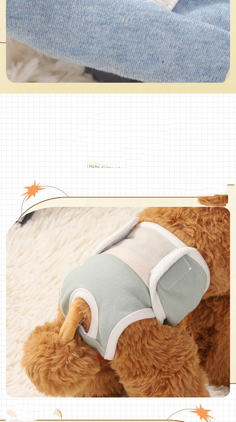 Breathable Cotton Dog Diapers – Comfortable Washable Pet Pants